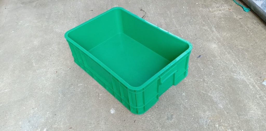 Thùng nhựa B1 Hòa An – thùng công nghiệp chất liệu HDPE, thiết kế bền chắc, chống va đập.