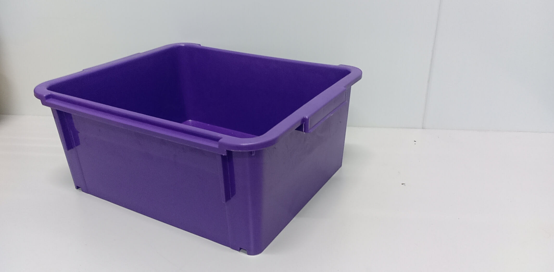 Khay nhựa A3 màu xanh, chất liệu nhựa PP, dùng đựng linh kiện trong kho