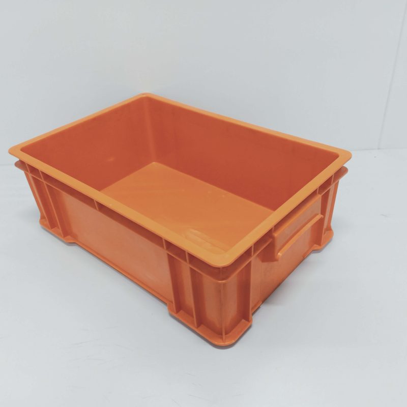 Thùng nhựa B4 công nghiệp bằng nhựa PP, thiết kế chắc chắn, dùng lưu trữ linh kiện