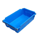 Khay nhựa A2 611x380x203mm – khay nhựa đựng linh kiện, phụ kiện công nghiệp, chất liệu nhựa PP nguyên sinh bền đẹp.