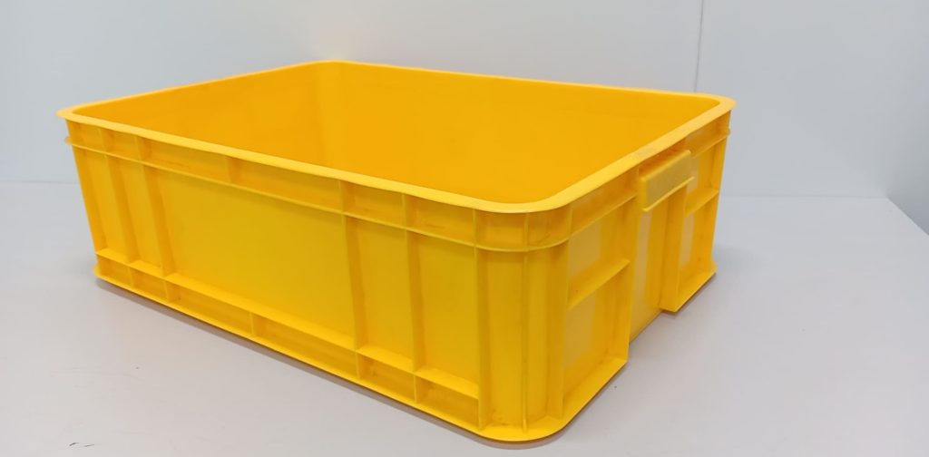 Thùng nhựa HS003 kích thước 610x420x190 của Nhựa Hòa An Plastic