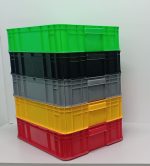 Khay nhựa công nghiệp HS007 xếp chồng tiết kiệm diện tích